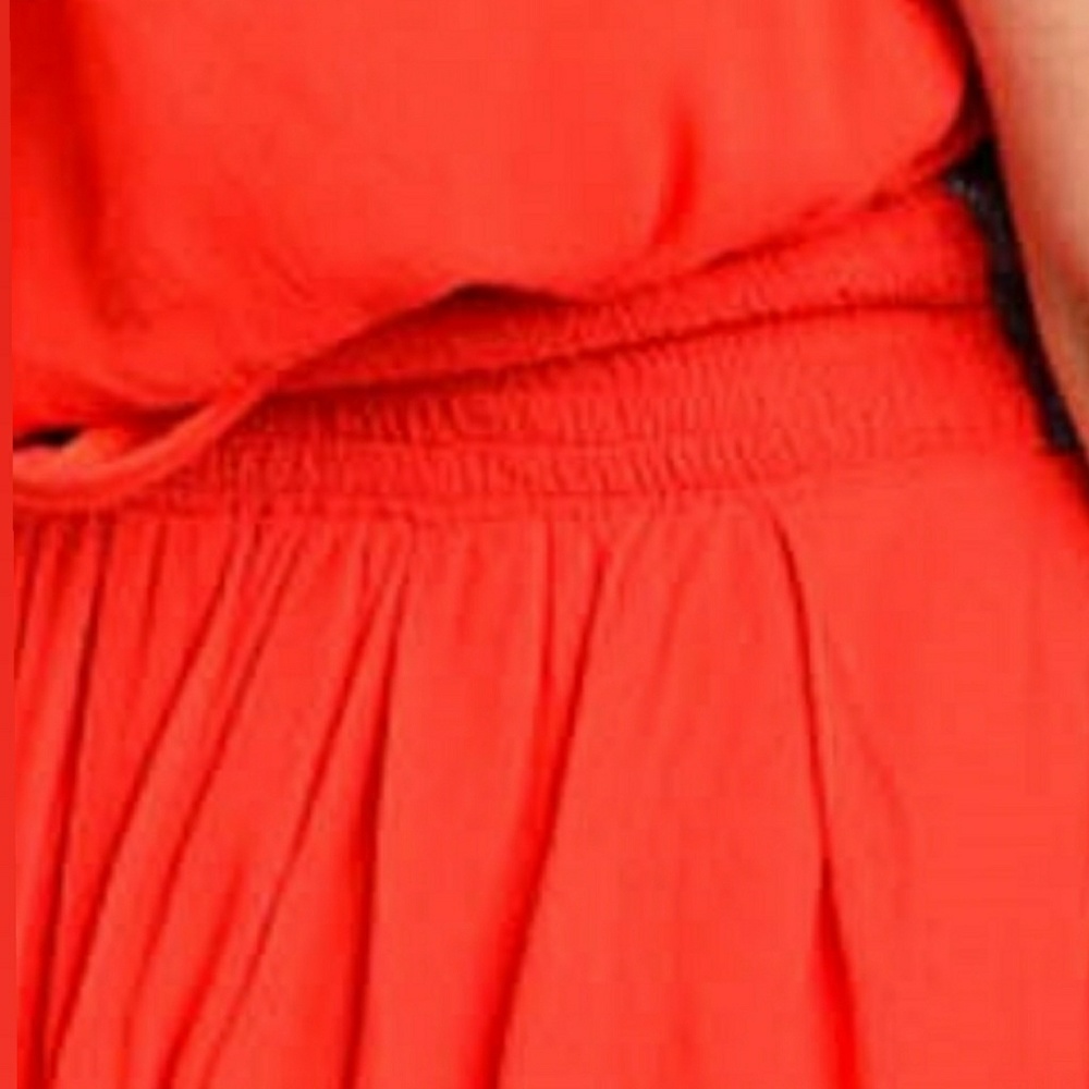 💖Last S SIZE💜BEAUTIFUL BOHO RED DRESS New WOT❤ - Picture 4 of 6